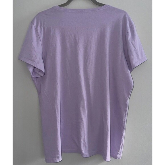 Life Is Good Crusher Lite Short Sleeve T-Shirt Purple Brew Crew Coffee XL - Picture 4 of 6